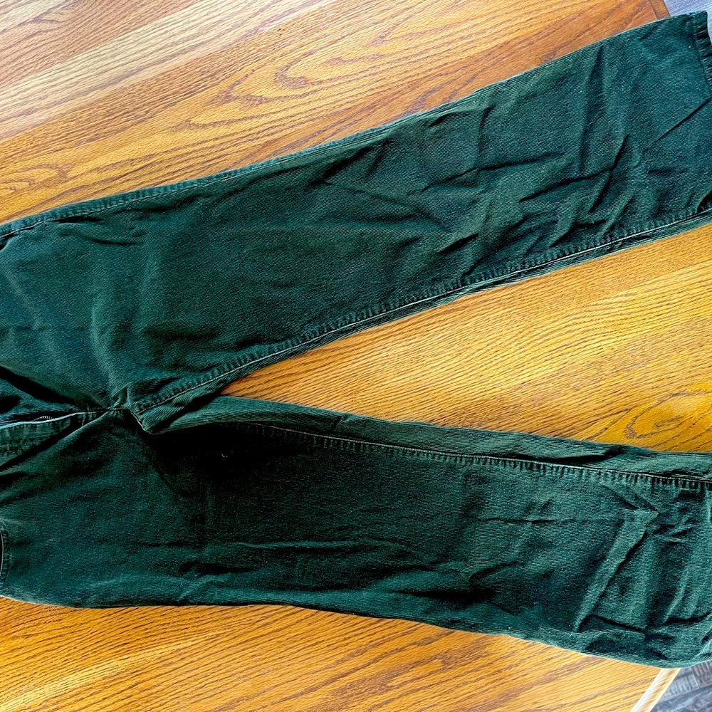 Forest Green Corduroy